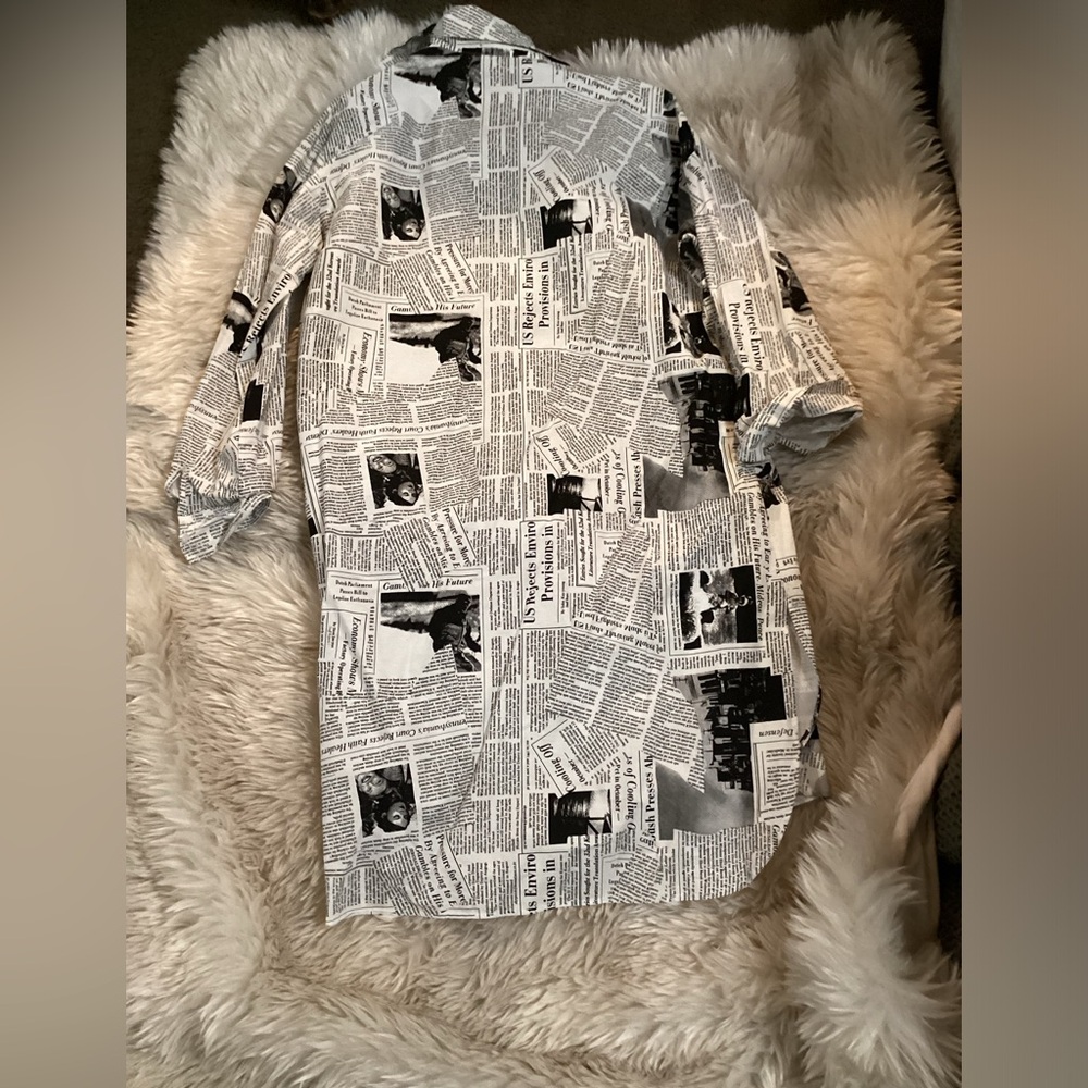 Newspaper dress